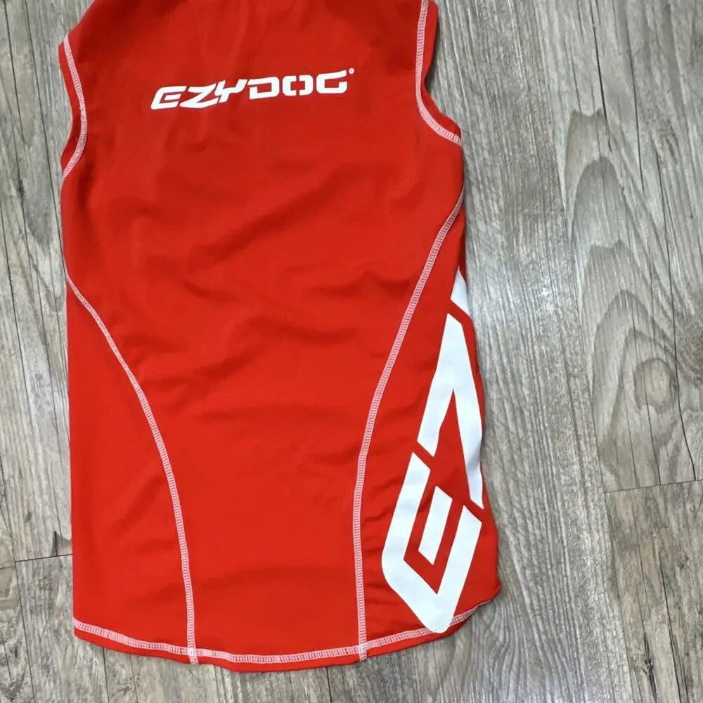 EzyDog Rash Shirt XS Lightweight Red/White Dog Shirt EZ065-01-01